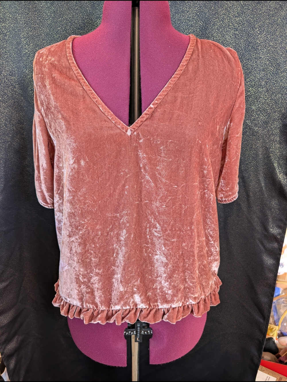Velvet Madewell V-Neck Top, L